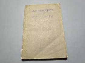 英文版：Mathematical of Relativity 相对论的数学