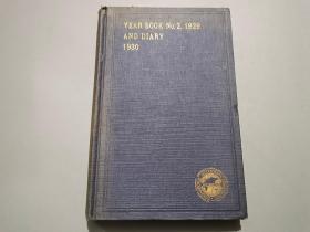 英文版：Year Book No.2,1929 And Diary 1930