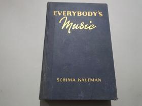 1938年英文版：Everybody's Music【精装/毛边本】