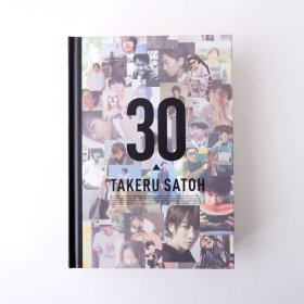 现货 日文原版 佐藤健 30岁纪念写真 13years～TAKERU SATOH ANNIVERSARY BOOK 2006→2019～ 硬皮精装本