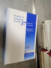 Studies in Language Testing 37 Measured Constructs  16开【书内没有字迹和划线】