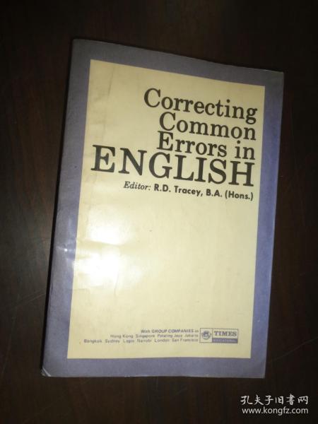 Correcting Common Errors in English 改正英语学习中的常犯错误