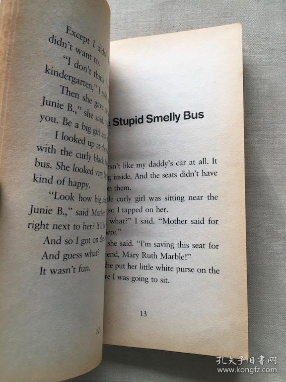 June b jones and the stupid smelly bus （货号a89)