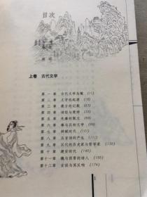 插图本中国文学史（上下册）（货号a114)