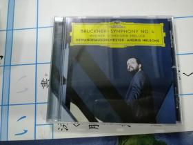 CD：BRUCKNER·SYMPHONY NO.4 WAGNER · LOHENGRIN PRELUDE GEWANDHAUSORCHESTER ·ANDRIS NELSONS