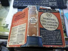WEBSTER`S COLLEGIATE DICTIONARY （1947年第五版 韦氏大学词典）