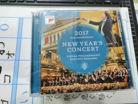 CD：NEW YEAR'S CONCERT  2017 VIENNA PHILHARMONIC GUSTAVO DUDAMEL （2碟）