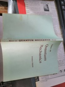 Notes on Quantum Mechanics 量子力学笔记