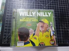 CD：  WILLY NILLY THE 12TH MAN'S BIGGEST HITS （VOLUME 1）（2碟）