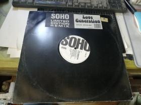 黑胶唱片：  SOHO LIMITED EDITION REMIX