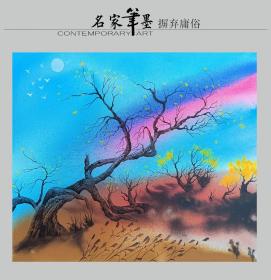 《WHY画廊》02当代位数不多画蛋彩画的老师聂子惠老师创作