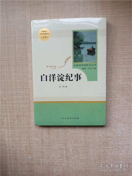 白洋淀纪事 名著阅读课程化丛书（统编语文教材配套阅读）七年级上