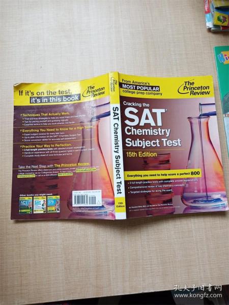 Cracking the SAT Chemistry Subject Test, 15th Ed