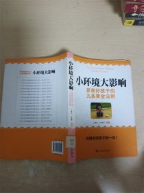 小环境大影响：养育好孩子的九条黄金法则【馆藏】【内有泛黄】【书口泛黄】【封面有污迹】