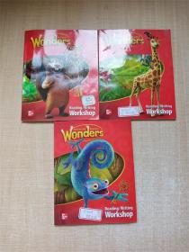 【外文原版】McGraw Hill Reading Wonders Reading Writing Workshop【3本合售】【封面有貼紙】【內(nèi)有筆跡】