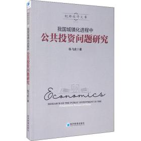 我国城镇化进程中  公共投资问题研究