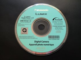 Panasonic LUMIX             1张光盘（裸碟）