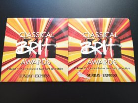 CLASSICAL BRIT AWARDS 1-2 2CD（合售）