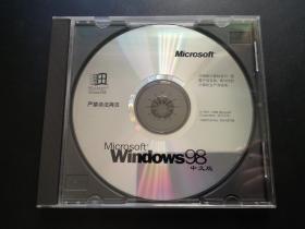 Windows98 中文版           1张光盘
