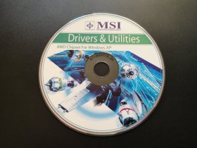 msi Drivers & Utilities AMD Chipset  For Windows XP             1张光盘（裸碟）
