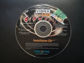 CREATIVE VIBRA  128            1张光盘（裸碟）
