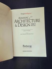 ALMANAC OF ARCHITECTURE DESIGN 建筑学设计年鉴2012 （英文原版）