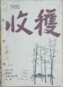 《收获》1985年第2期（张辛欣中篇《封. 片. 连》王火中篇《潜网上的漩涡》公刘短篇《井》等）