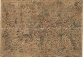 【提供资料信息服务】清凉锁钥：1846 年五台山圣境全图