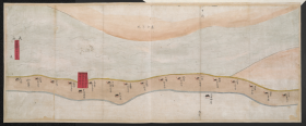 【提供资料信息服务】老地图1843年海宁州沿江营汛处所图说