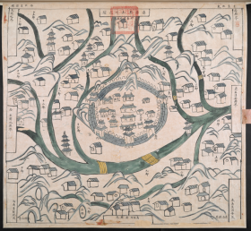 【提供资料信息服务】浙西锁钥：1845 年遂安县山川之图