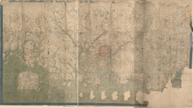 【提供资料信息服务】老地图1816年广东通省水道图