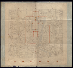 【提供资料信息服务】老地图1900年京师九城全图