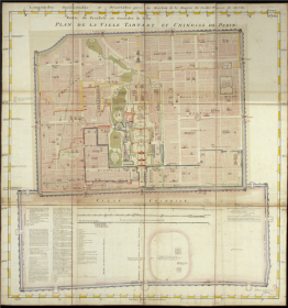 【提供资料信息服务】老地图北京最早带经纬线的地图.Plan de Pékin.by Philippe Buache.7110X7548像素.1752年 乾隆朝中西测绘交锋实录：1752 年法国科学院北京经纬舆图
