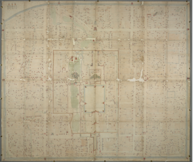 【提供资料信息服务】老地图1747年精绘北京图
