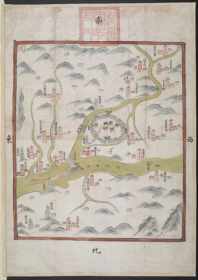 【提供资料信息服务】浙闽咽喉：1840 年龙游县境塘汛舆图