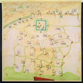 【提供资料信息服务】老地图1759年金山营汛舆图