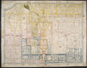 【提供资料信息服务】老地图1747年北京内城图