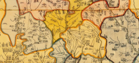 【提供资料信息服务】天府舆图：四川省府厅州县图 光绪二十六年