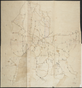 【提供资料信息服务】江左桥乡：1836 年武进阳湖乡境舆图