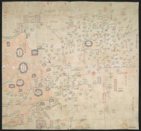 【提供资料信息服务】老地图1841年宁波府六邑及海岛洋图