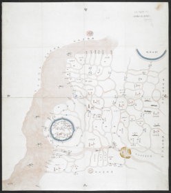 【提供资料信息服务】老地图1870年上海县水道营汛图