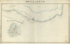 【提供资料信息服务】老地图1884年两江楚浙五省行路图