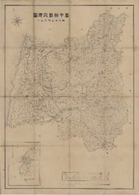 【提供资料信息服务】老地图1925年台中州管内地图