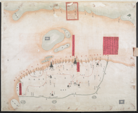 【提供资料信息服务】海江锁钥：1842 年海门厅水势全图