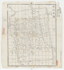 【提供资料信息服务】老地图1875-1949苏城厢图