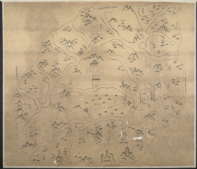 【提供资料信息服务】老地图1710年云和县境舆图