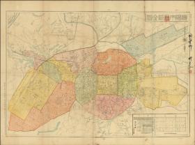 【提供资料信息服务】老地图沈阳市最新全图1931