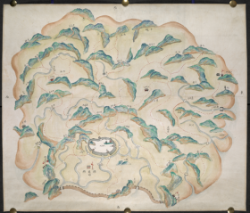 【提供资料信息服务】海疆锁钥：1841 年舟山岛全图