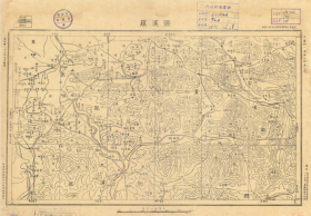 【提供资料信息服务】老地图 民国时期安徽省07766-张溪镇