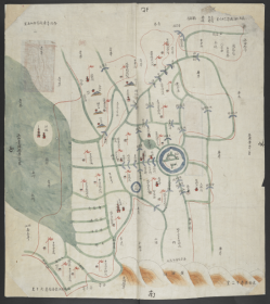 【提供资料信息服务】老地图1863年娄县境舆图